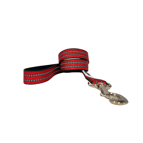 Reflective Dog Lead / Leash - Hand Made by The Bark Side