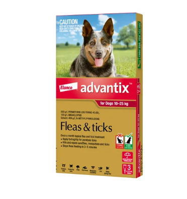 Advantix Fleas & Ticks - Spot-On Treatment 3PK