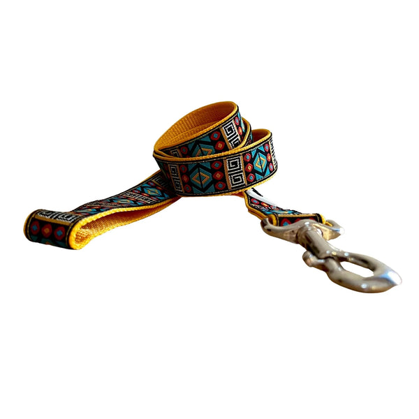 Tribal Dog Lead / Leash - Hand Made by The Bark Side