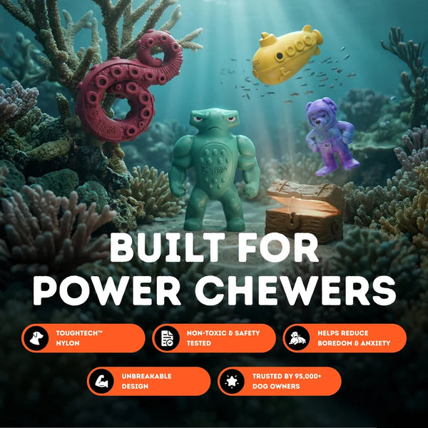 Chewzilla® Deep Sea Mission - Happy Staffy Co