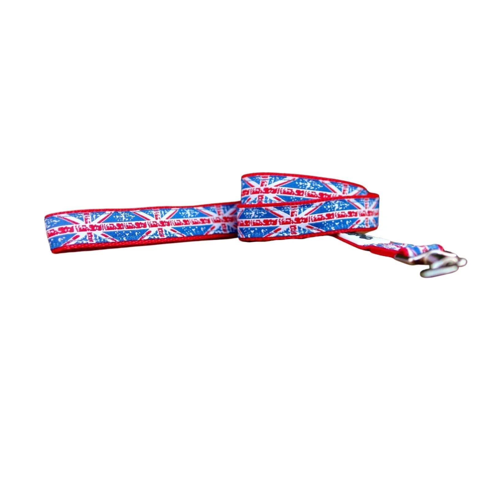 Small Union Jack Dog Lead / Leash - Hand Made by The Bark Side