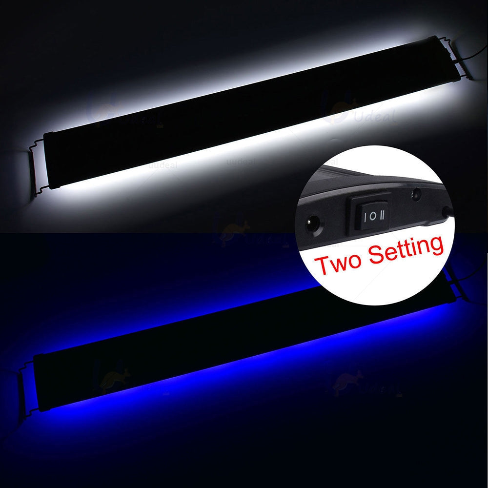 120cm Aquarium Light Lighting Full Spectrum Aqua Plant Fish Tank Bar LED Lamp