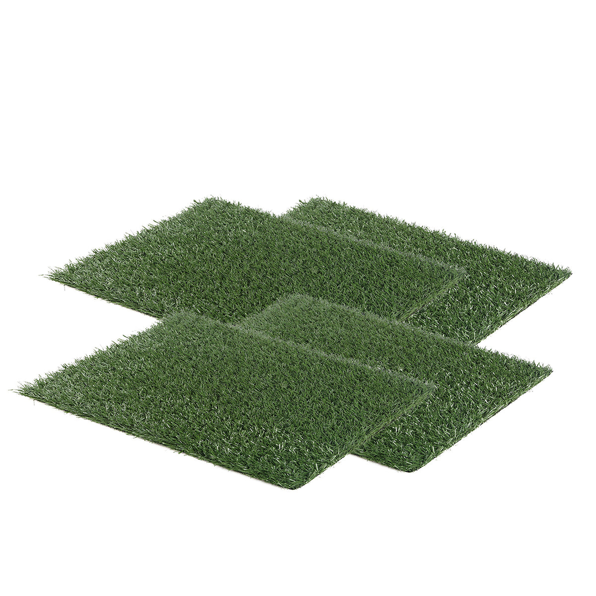 4 Grass Mat 58.5cm x 46cm for Pet Dog Potty Tray Training Toilet ...