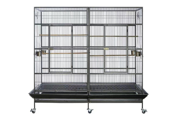 YES4PETS XXXL 195cm Bird Cage Pet Parrot Aviary Perch Castor Wheel