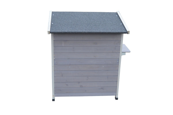 YES4PETS Rabbit Hutch Cat House Outdoor Wooden Shelter Condo Small Dog Enclosure