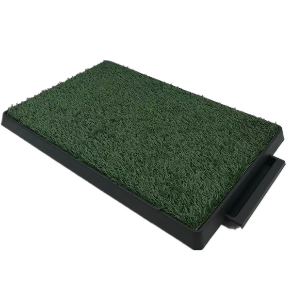 YES4PETS XL Indoor Dog Puppy Toilet Grass Potty Training Mat Loo Pad with 2 grass