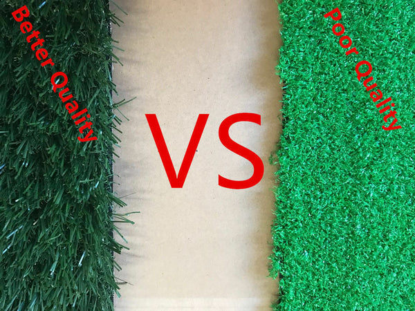 YES4PETS XL Indoor Dog Puppy Toilet Grass Potty Training Mat Loo Pad with 2 grass