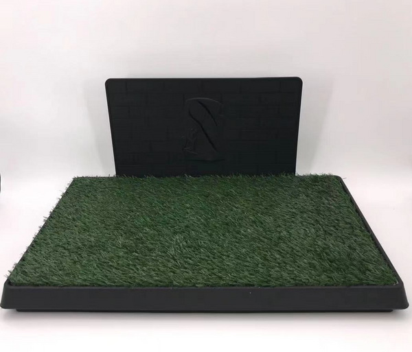 YES4PETS XL Indoor Dog Puppy Toilet Grass Potty Training Mat Loo Pad with 3 grass