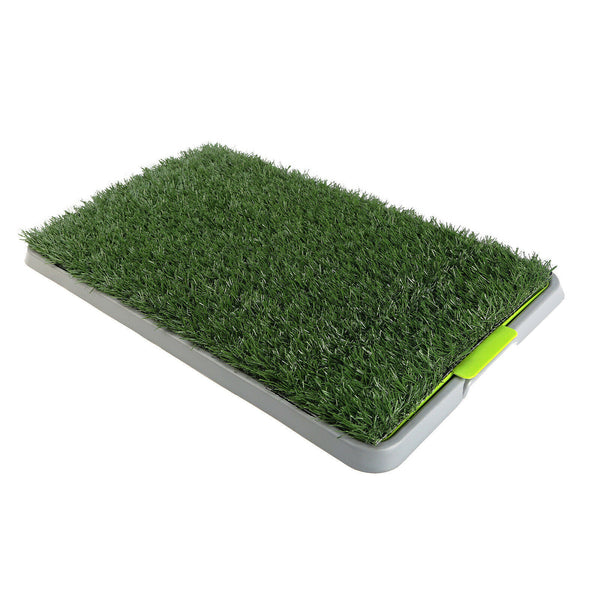 YES4PETS Indoor Dog Puppy Toilet Grass Potty Training Mat Loo Pad With 2 Grass