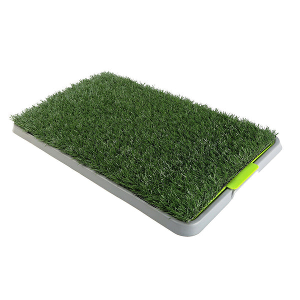 YES4PETS Indoor Dog Puppy Toilet Grass Potty Training Mat Loo Pad 68 X 43cm