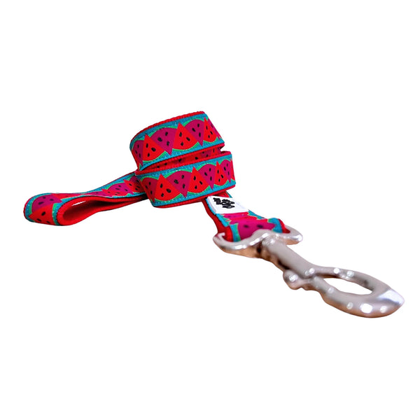 Watermelon Dog Lead / Dog Leash - Hand Made by The Bark Side