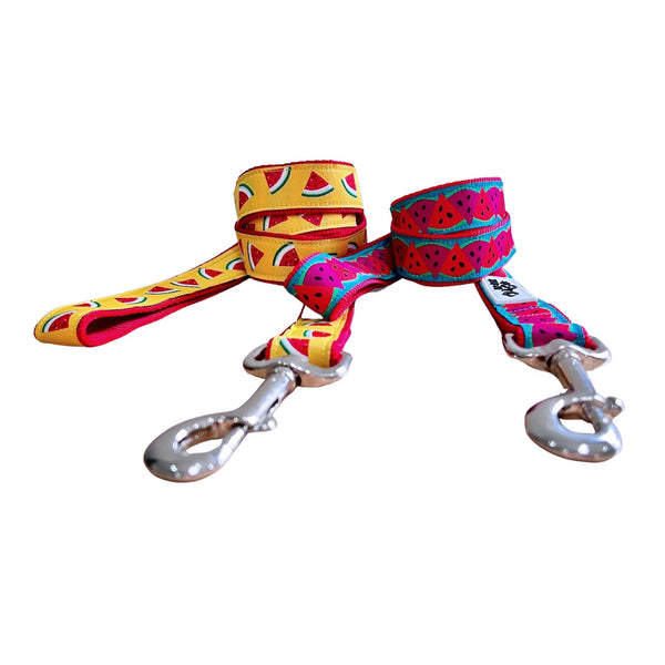 Watermelon Dog Lead / Dog Leash - Hand Made by The Bark Side