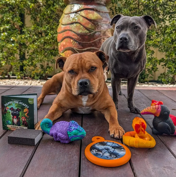 PowerFlex™ Jungle Trek Collection - Happy Staffy Co