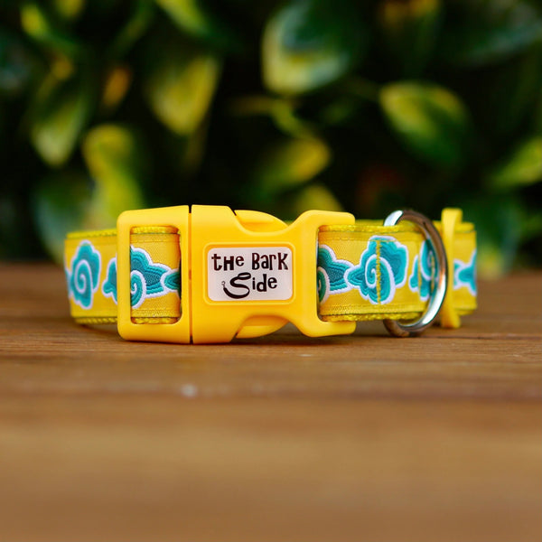 Cloud Dog Collar - Hand Made by The Bark Side