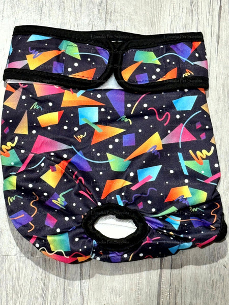 Dog / Cat Female Diaper - Washable adjustable - Lil Cracker