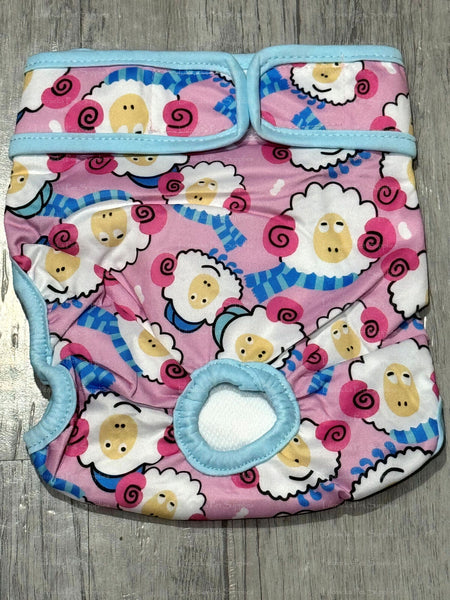 Dog / Cat Female Diaper - Washable adjustable - Lil Cracker