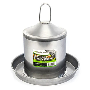 STAINLESS STEEL POULTRY DRINKER - BAINBRIDGE