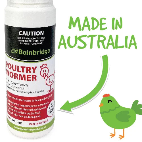 POULTRY WORMER - 125ML - BAINBRIDGE