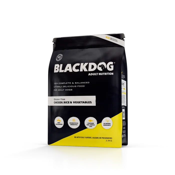 Blackdog Adult Nutrition Gluten Free Dog Food 2.5kg