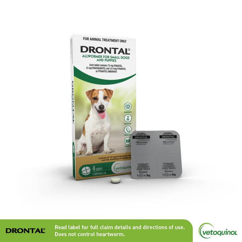 Drontal All worked for Small Dog's and Puppies