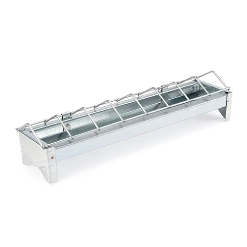 CHICKS GALVANISED FEED TROUGH - BAINBRIDGE