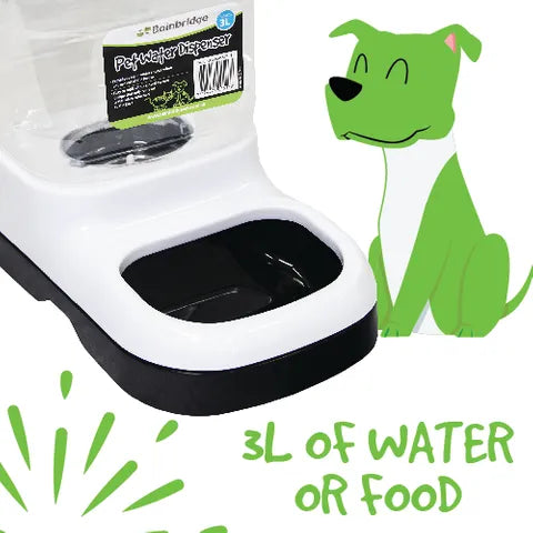 DOG FOOD & WATER DISPENSERS - BAINBRIDGE