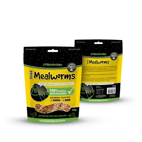 DRIED MEALWORMS - BAINBRIDGE