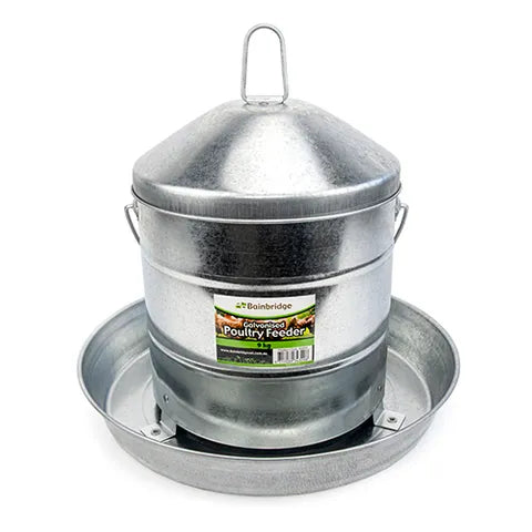 GALVANISED POULTRY FEEDER - BAINBRIDGE