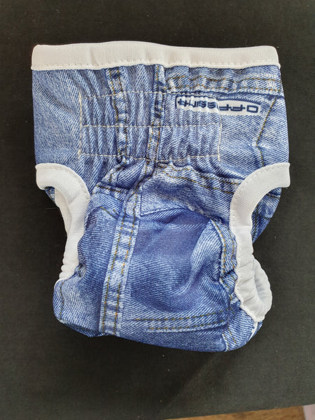 Dog / Cat Diaper - Bitches Knickers, Washable adjustable - Lil Cracker
