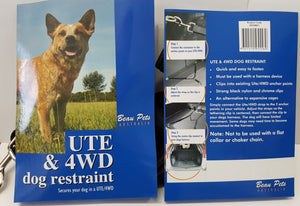 Dog Restraint Strap Ute/4WD/Wagon 25mm Beau Pets