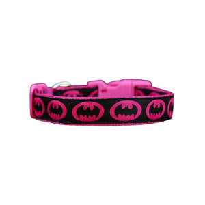 Batgirl Dog Collar - Hand Made by The Bark Side