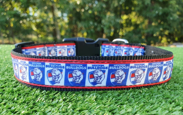 AFL Dog Collars, Footy - Aussie Rules - Moondidley Pets