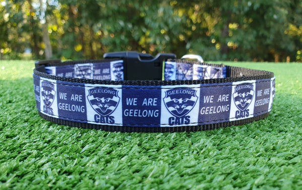 AFL Dog Collars, Footy - Aussie Rules - Moondidley Pets