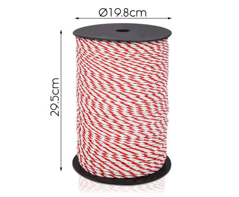 Giantz 500m Stainless Steel Polywire Poly Tape Electric Fence