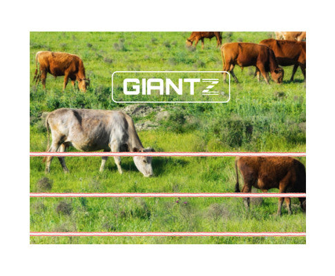 Giantz Electric Fence Wire Tape Poly Stainless Steel Temporary Fencing Kit
