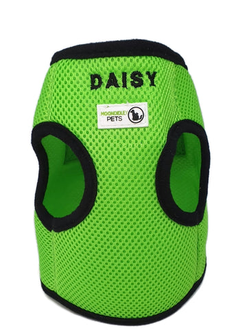 Doggie ID Vest Soft Air Mesh Personlised Embroidered