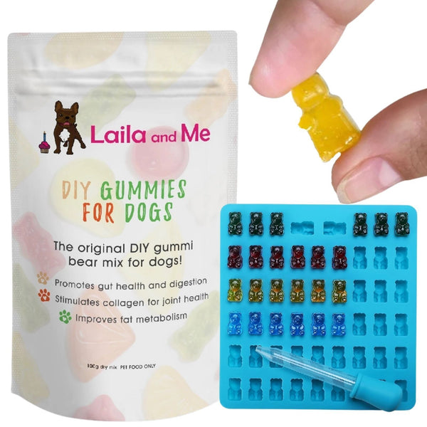 Laila & Me DIY Probiotic Gummi Kit for Dogs