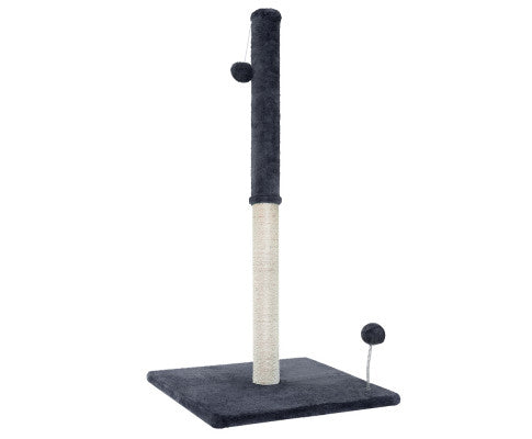 Pet Cat Tree Scratching Post Scratcher Tower Condo House Hanging toys Grey 105cm