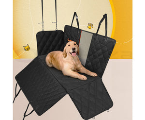 i.Pet Pet Car Seat Cover Dog Protector Hammock Back Waterproof Belt Non Slip Mat