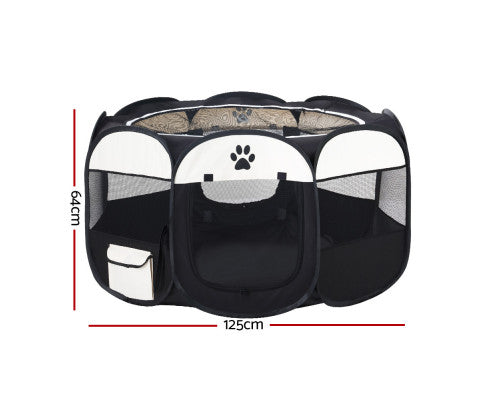 i.Pet Pet Dog Playpen Enclosure Crate 8 Panel Play Pen Tent Bag Fence Puppy