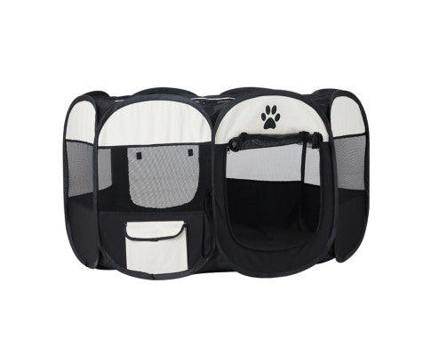 i.Pet Pet Dog Playpen Enclosure Crate 8 Panel Play Pen Tent Bag Fence Puppy