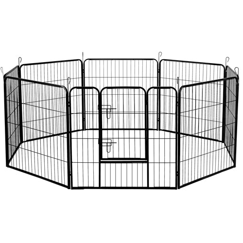 32 Inch 8 Panel Portable Pet Exercise Playpen  