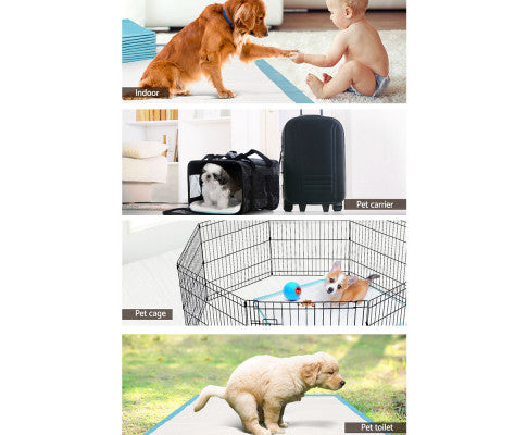 Puppy Dog Pet Training Pads Cat Toilet 60 x 60cm Super Absorbent Indoor Disposable