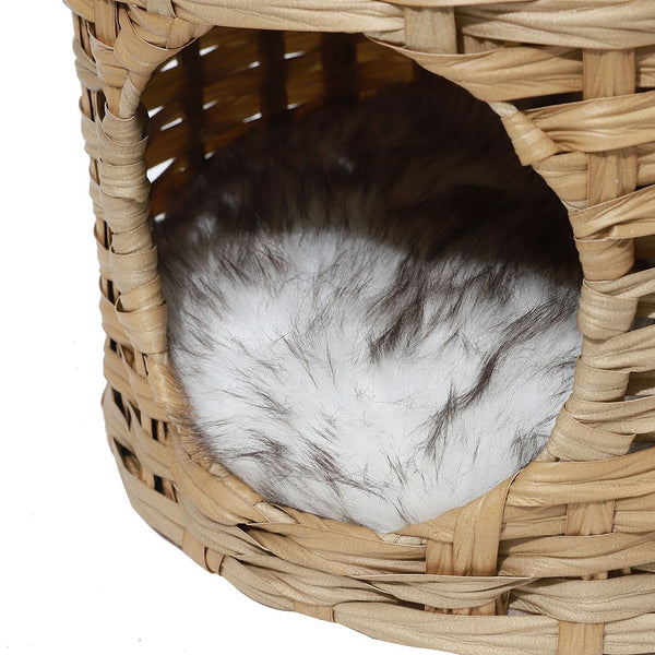 Pet Cat Bed House Sleeping Nest Calming Cushion Washable Non-toxic PaWz