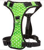 Dog Harness, Milli May Padded Reflective 3 Attachment Point, Moondidley Pets