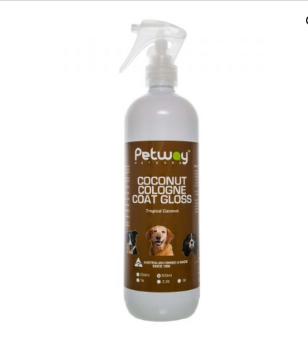 Coconut Cologne Coat Gloss - Petway Petcare
