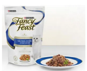 Cat Food Fancy Feast Dry 450g - Purina