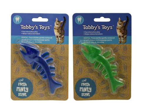 Cat Fish Skeleton Toy - Dental - Tabby's Toys