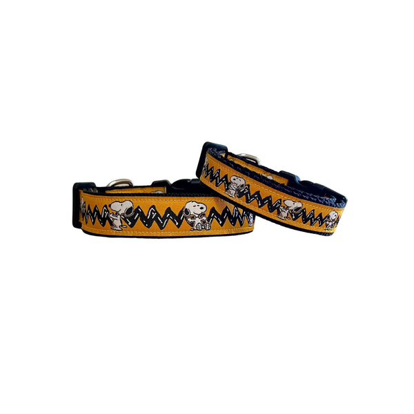 Snoopy Dog Collar - Hand Made by The Bark Side
