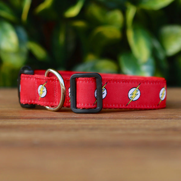 The Flash Dog Collar - Hand Made by The Bark Side
